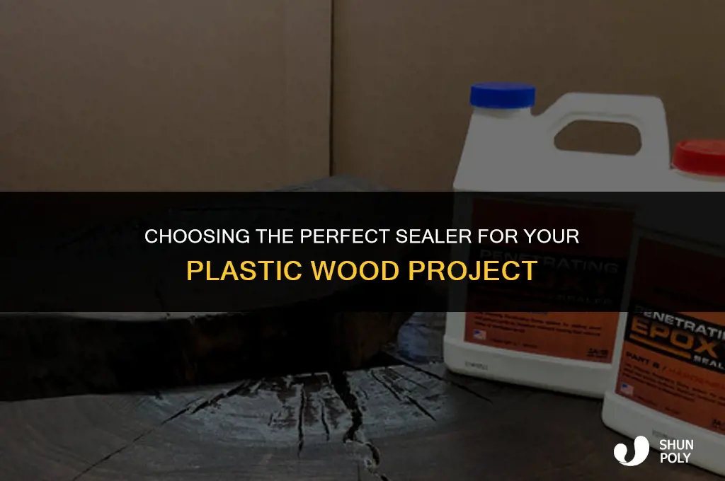 what sealer for plastic wood