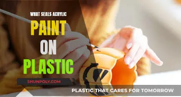 How to Seal Acrylic Paint on Plastic Surfaces