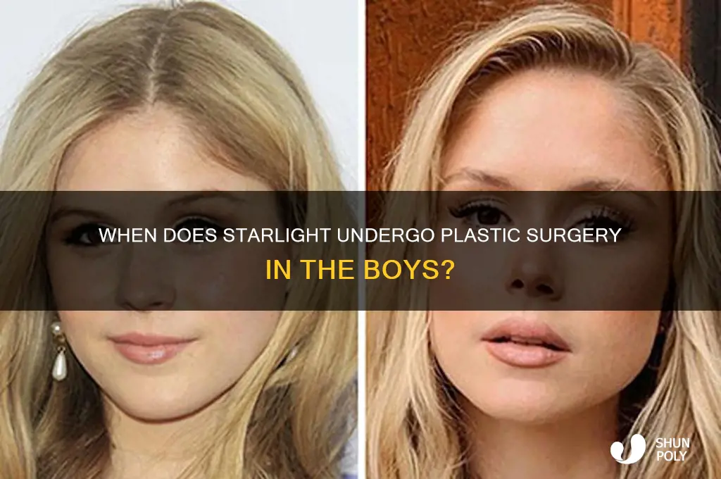 what season does starlight get plastic surgery
