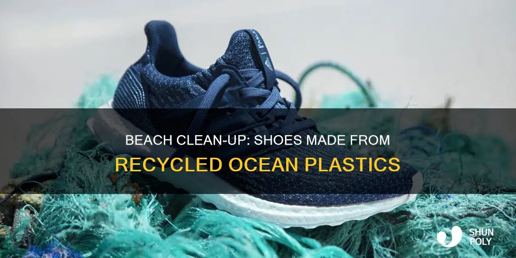 what shoe is made from recycled plastic from beaches