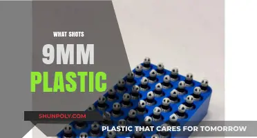 Exploring the Impact: 9mm Rounds on Plastic Targets