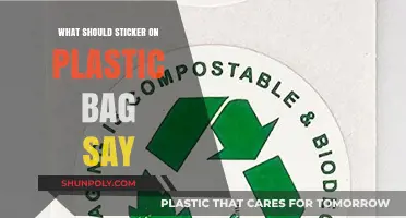 Eco-Friendly Messaging: Crafting Effective Sticker Warnings for Plastic Bags