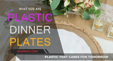 Plastic Dinner Plates: Understanding Standard Sizes