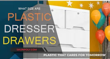 Plastic Dresser Drawers: What Size Options are Available?