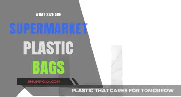 Supermarket Plastic Bag Sizes: Dimensions and Environmental Impact Explained