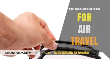Perfect Clear Plastic Bag Size for Stress-Free Air Travel