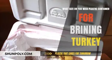 Brining a Turkey? Pick the Right Container Size