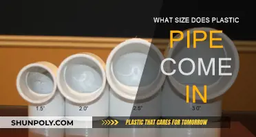 Plastic Pipe Sizing: Understanding the Standard Dimensions