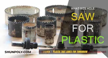 Hole Saw Size for Drilling Plastic: A Definitive Guide