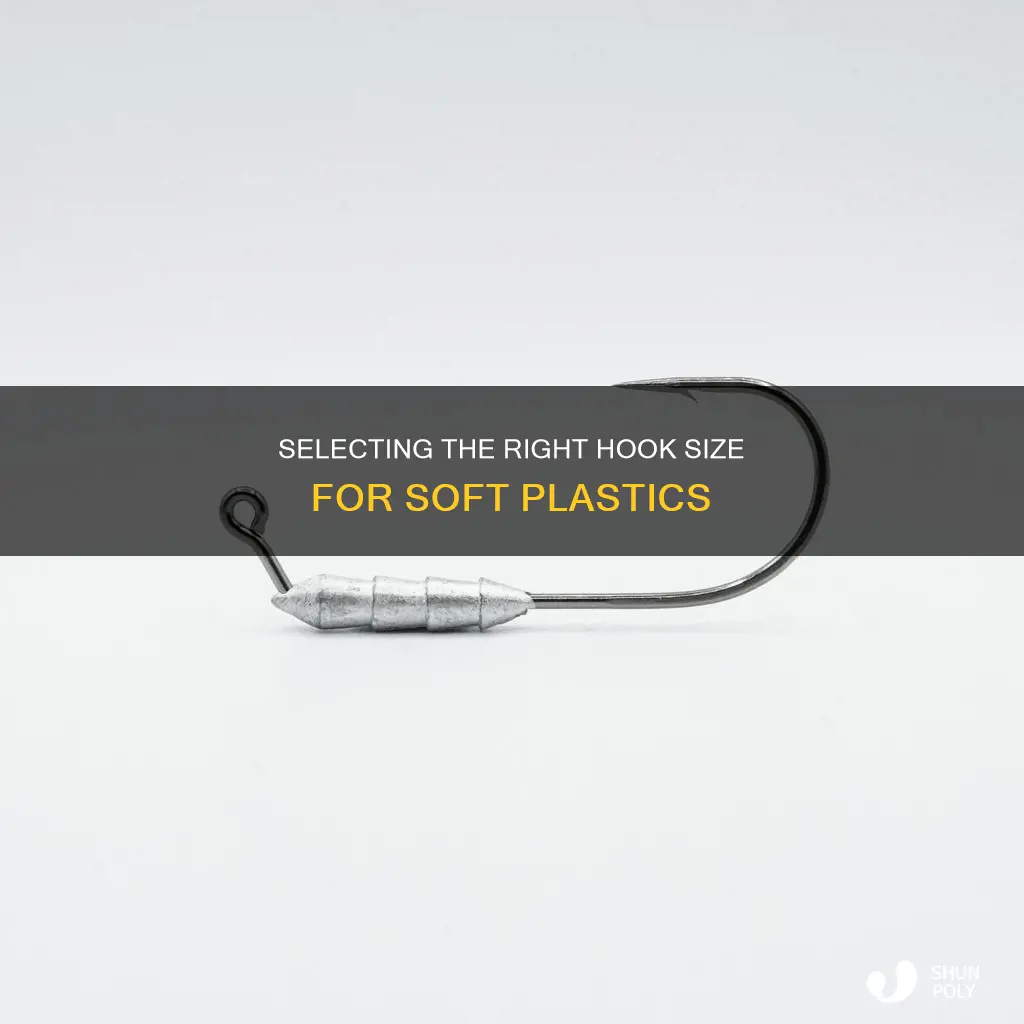 what size hook for soft plastics