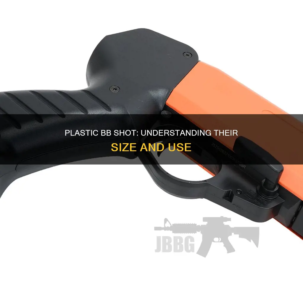 what size is a plastic bb shot