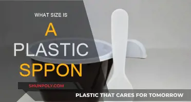 Plastic Spoon Sizes: Standard Measurements and Uses