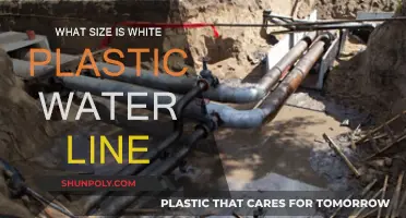 Choosing the Right Size for Your White Plastic Water Line