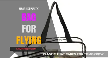 Choosing the Right Plastic Bag Size for Air Travel: A Guide