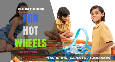 Perfect Plastic Bag Size for Storing and Organizing Hot Wheels Cars