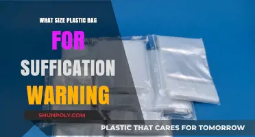 Suffocation Warning: Choosing the Right Plastic Bag Size for Safety