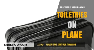 Perfect Plastic Bag Size for In-Flight Toiletries: A Quick Guide