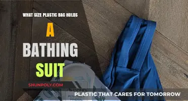 Perfect Plastic Bag Size for Packing Your Bathing Suit Easily