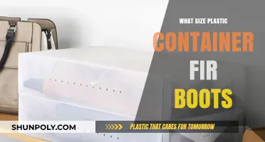 Best Plastic Container Sizes to Store Your Boots