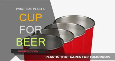 Plastic Cups: Choosing the Right Size for Beer