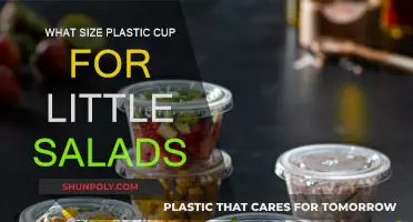 Choosing the Right Cup Size for Little Salads