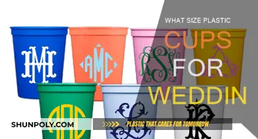Plastic Cups for Your Wedding: What Size to Choose?