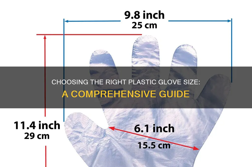 what size plastic glove should i get