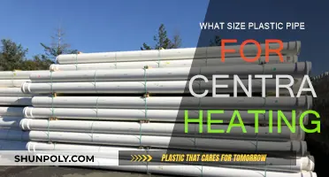 Choosing the Right Plastic Pipe Size for Central Heating