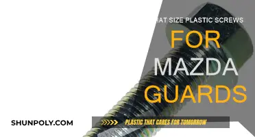 Mazda Guards: Choosing the Right Plastic Screw Size