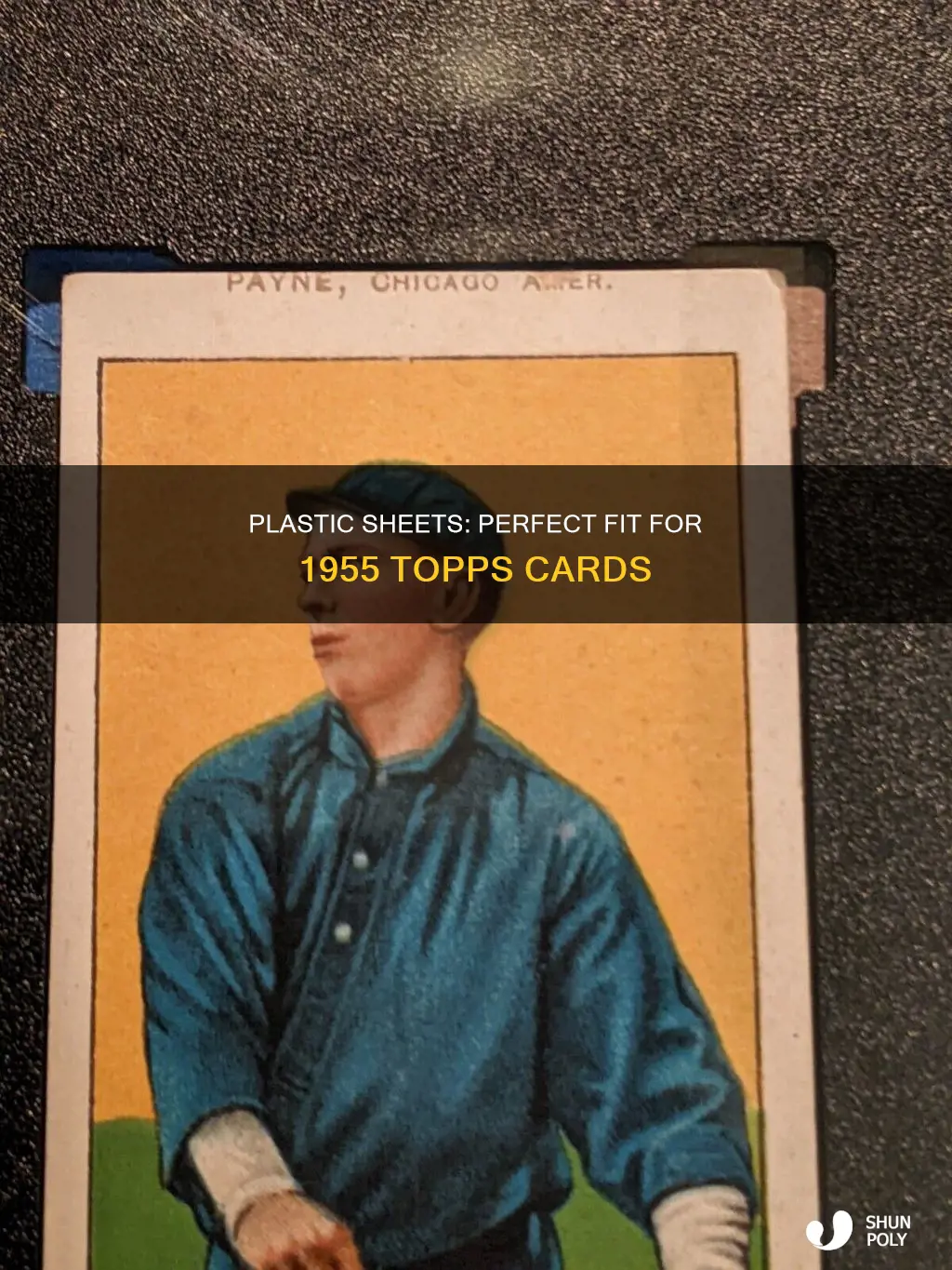 what size plastic sheets for 1955 topps