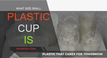 Small Plastic Cups: What Size Fits Your Needs?
