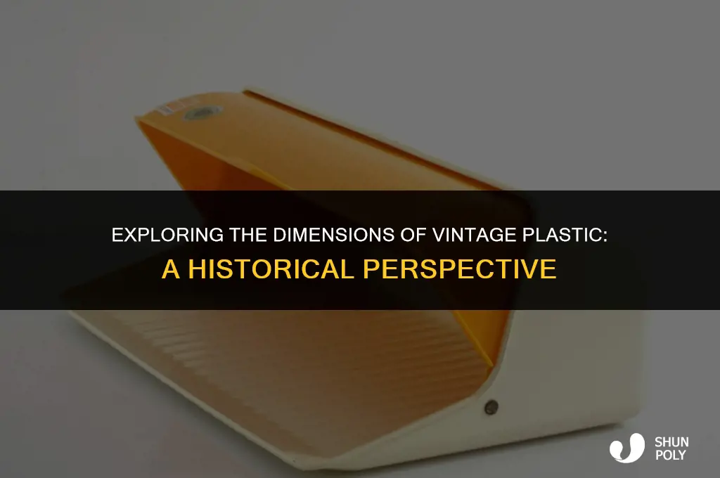 what sizes did old plastic