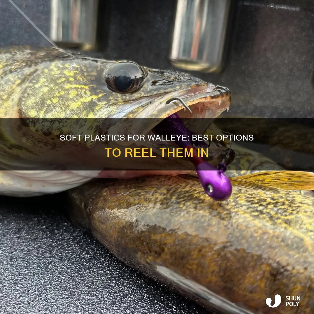 what soft plastics are good for walleye