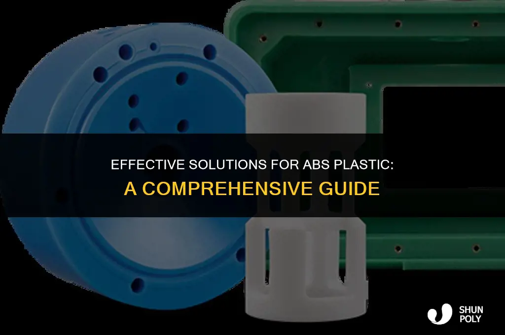 what solves abs plastic