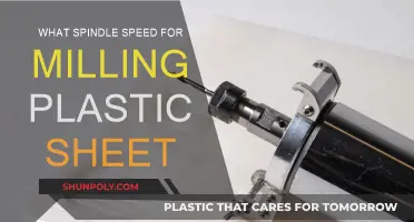 Milling Plastic Sheets: Choosing the Right Spindle Speed