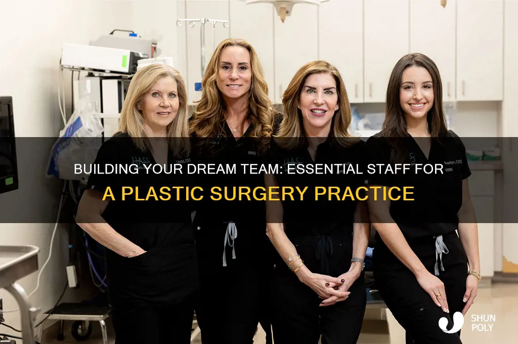 what staff should i hire for my plastic surgery office