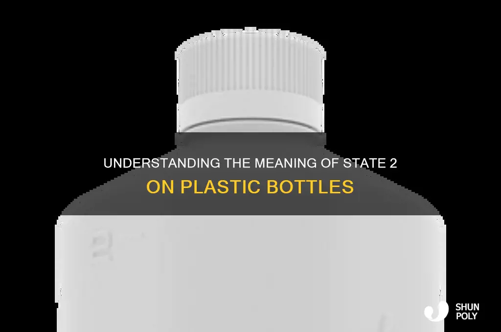 what state on plastic bottle 2