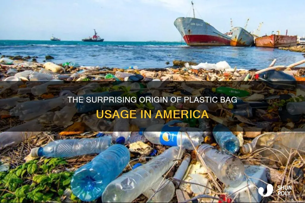 what state promoted using plastic bags first