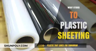 Unveiling the Mysteries: What Really Sticks to Plastic Sheeting?