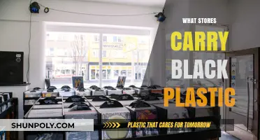 Where to Find Black Plastic: A Comprehensive Store Guide
