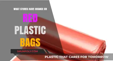 Where to Find Orange or Red Plastic Bags: Top Stores