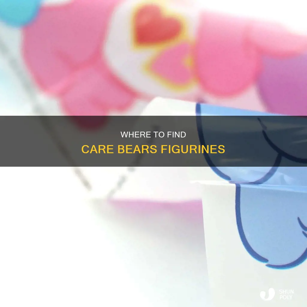 what stores have plastic care bears figurines