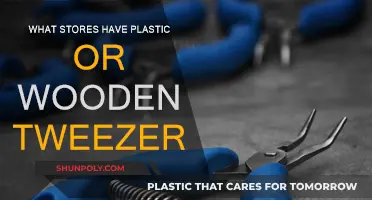 Where to Buy Plastic or Wooden Tweezers