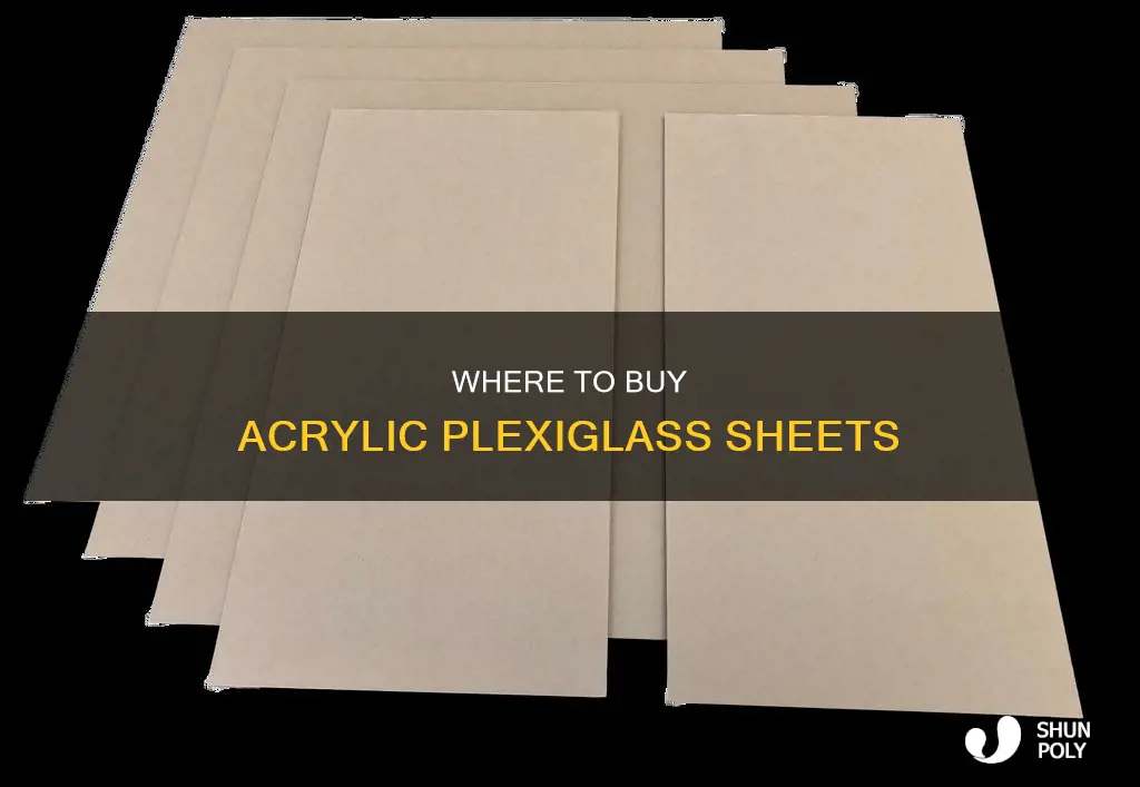 what stores sell acrylic plexiglass plastic sheet
