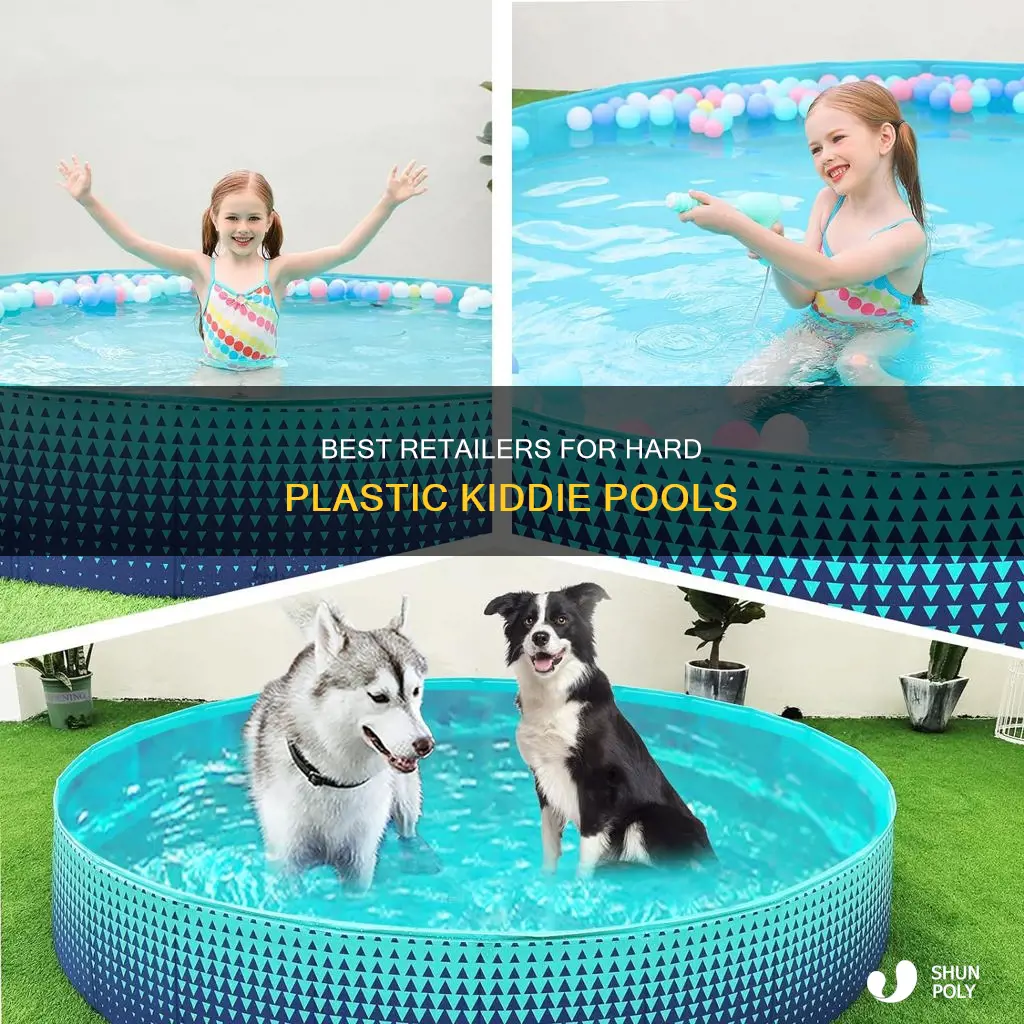 what stores sell hard plastic kiddie pool