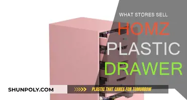 Where to Buy Homz Plastic Drawers?