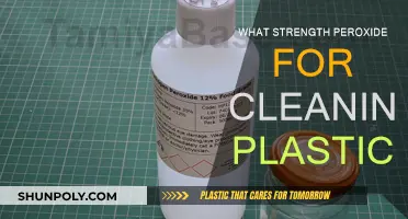 Peroxide Power: Cleaning Plastic with Peroxide
