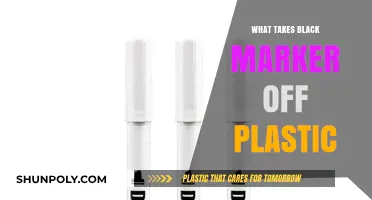 Erasing Mistakes: Effective Methods to Remove Black Marker from Plastic