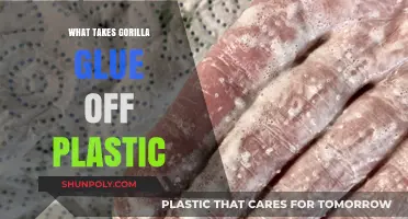 Effective Methods to Remove Gorilla Glue from Plastic Surfaces
