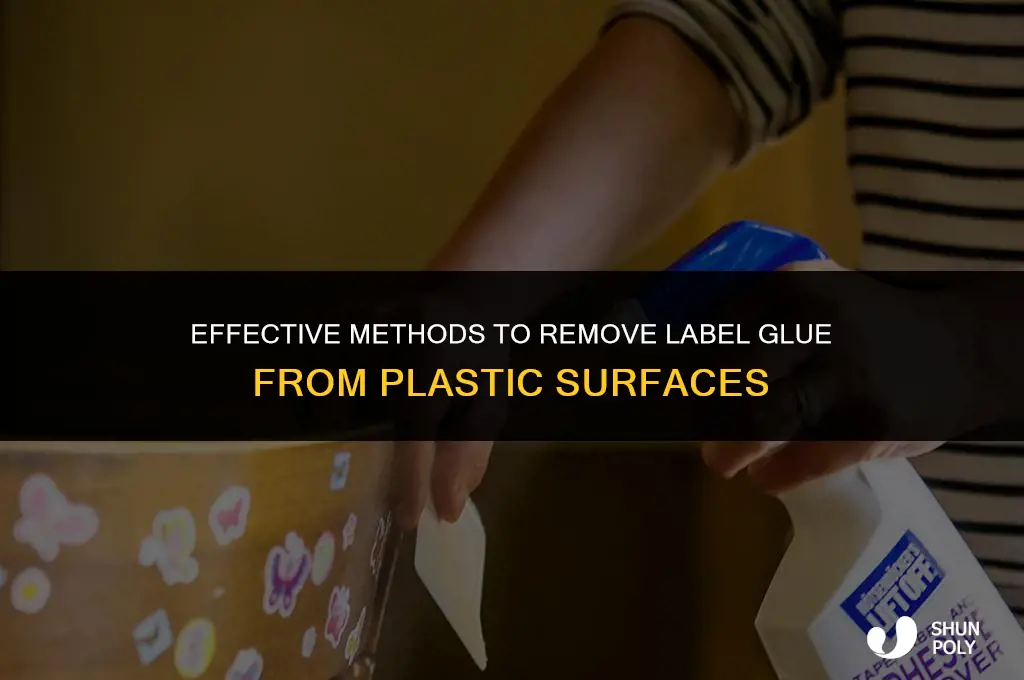 What Takes Glue Off Plastic